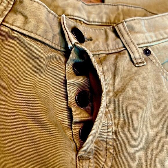 Abercrombie & Fitch Jeans Deep Gold 34/32 The Skinny - Picture 6 of 13
